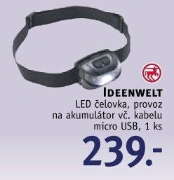Led čelovka Ideenwelt