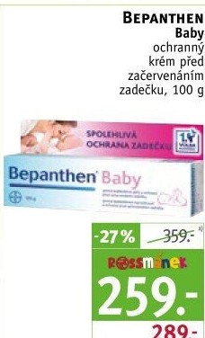 Mast proti opruzeninám Baby Bepanthen