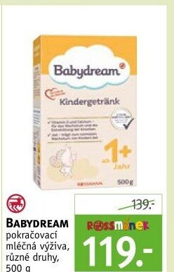 Mléčná výživa Babydream