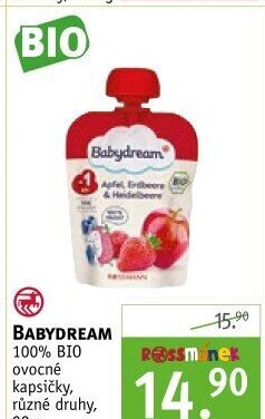 Ovocná kapsička Babydream Minis