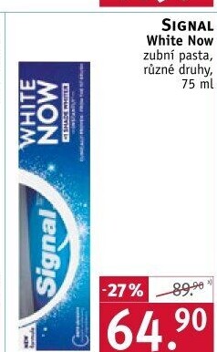 Pasta na zuby White Now Signal