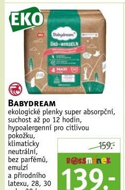 Pleny dětské Eko Babydream