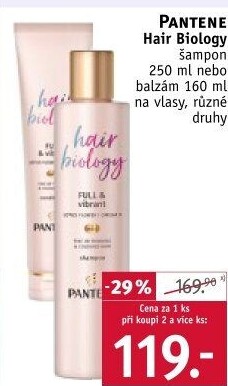 Šampon Hair Biology Pantene - ROSSMANN drogerie akcniletaky.com