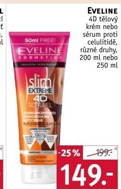 Sérum proti celulitidě Slim Extreme 4D Eveline