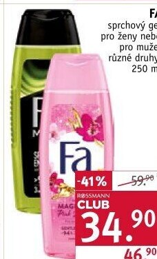 Sprchový gel Fa