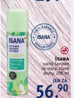 Suchý šampon Isana