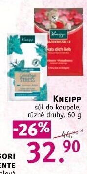 Sůl do koupele Kneipp