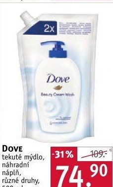Tekuté mýdlo Dove - náhradní náplň