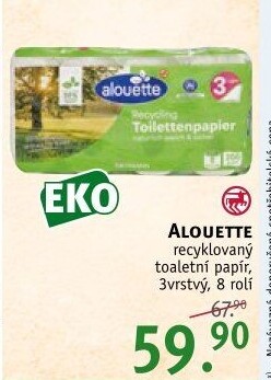 Toaletní papír 3vrstvý Alouette