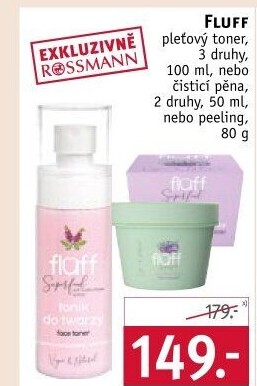 Toner pleťový Fluff