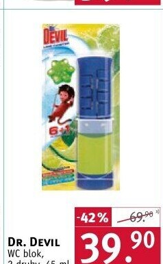 WC blok bodový Dr. Devil