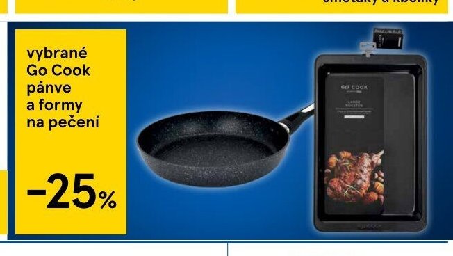 vybrané Go Cook pánve a formy na pečení
