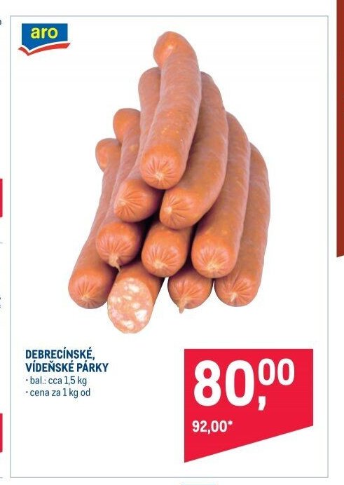 DEBRECÍNSKÉ, VÍDEŇSKÉ PÁRKY