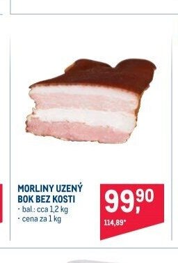 MORLINY UZENÝ BOK BEZ KOSTI