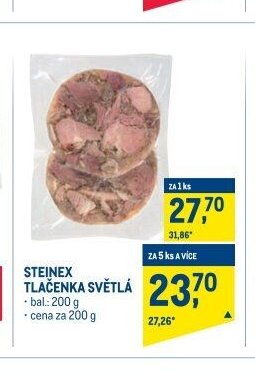 STEINEX TLAČENKA SVĚTLÁ