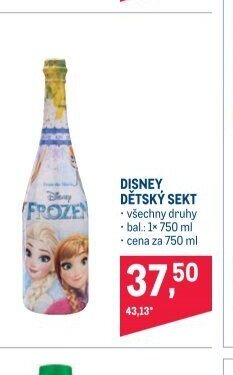 Disney dětský sekt
