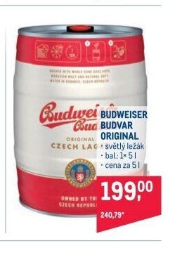 Budweiser Budvar Original