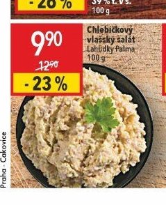 Chlebíčkový vlašský salát Lahůdky Palma