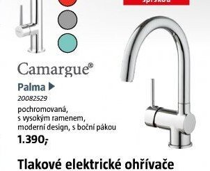 Dřezová baterie Camargue Palma