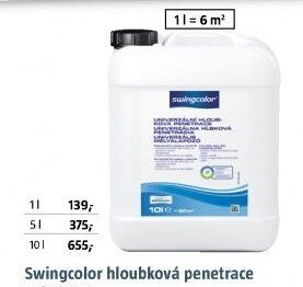 Swingcolor hloubková penetrace