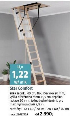 Půdní schody Star Stairs