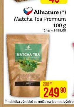 Allnature (*) Matcha Tea Premium 100 g