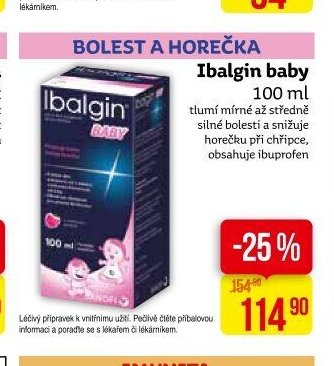 Ibalgin baby 100 ml
