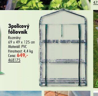 3policový fóliovník - UNI HOBBY akcniletaky.com