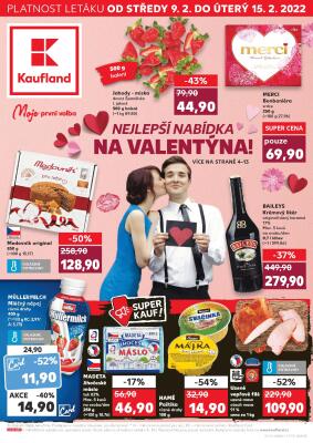 akční leták Kaufland 9.2.2022-15.2.2022