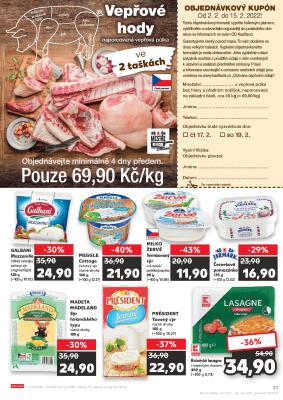 akční leták Kaufland 9.2.2022-15.2.2022