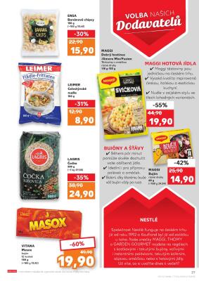 akční leták Kaufland 9.2.2022-15.2.2022