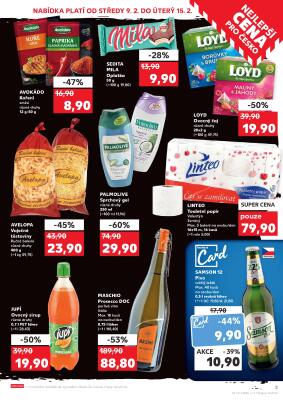 akční leták Kaufland 9.2.2022-15.2.2022