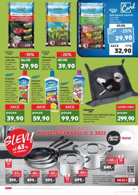akční leták Kaufland 9.2.2022-15.2.2022