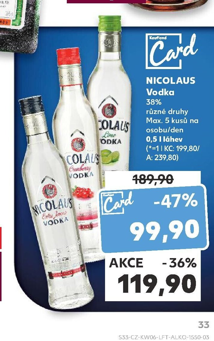 NICOLAUS Vodka