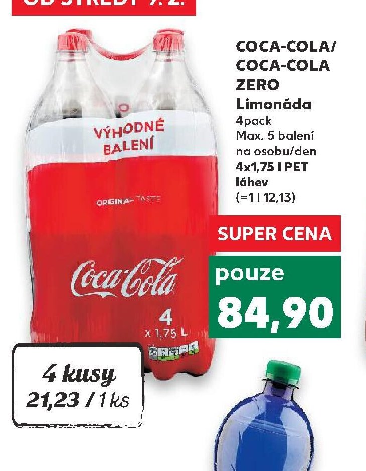 Coca-Cola/Coca-Cola Zero Limonáda 4pack