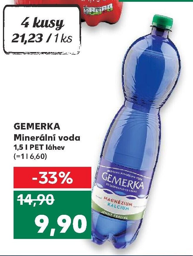 Gemerka Minerální voda