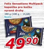 Kapsičky pro kočky Sensations Felix Purina