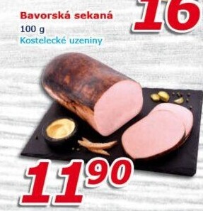 Sekaná bavorskáKostelecké uzeniny