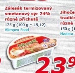 Sýr termizovaný Zálesák