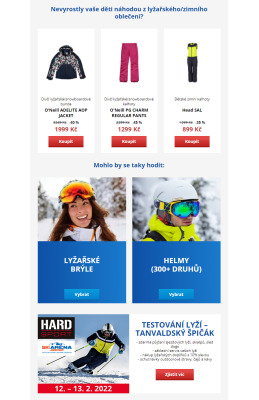 akční leták Sportisimo 6.2.2022-11.2.2022