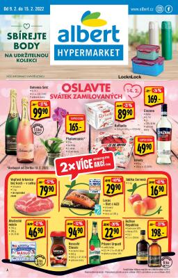 akční leták Albert 9.2.2022-15.2.2022