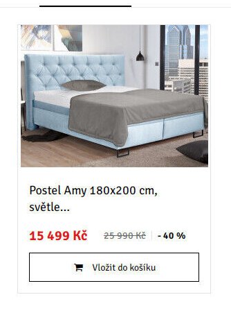 Postel Amy 180x200 cm, světle... - ASKO akcniletaky.com