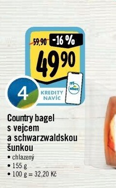 Bagel obložený Albert Fresh Bistro