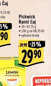 Čaj Ranní Pickwick