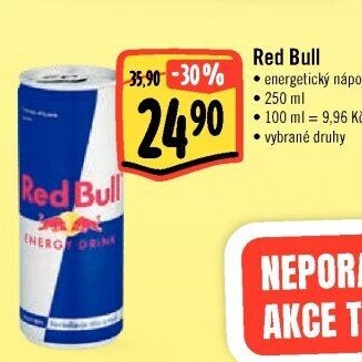 Energetický nápoj Red Bull