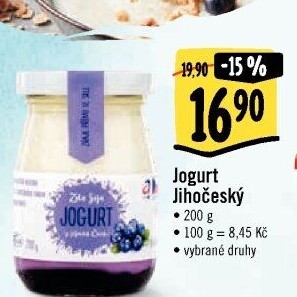 Jogurt ochucený jihočeský Agro-La