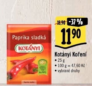 Koření Kotányi