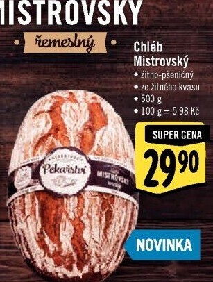 Mistrovský chléb Albert