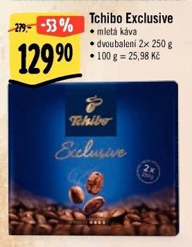 Mletá káva Tchibo Exclusive