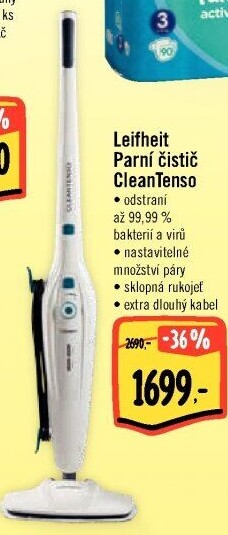 Parní čistič Clean Tenso Leifheit